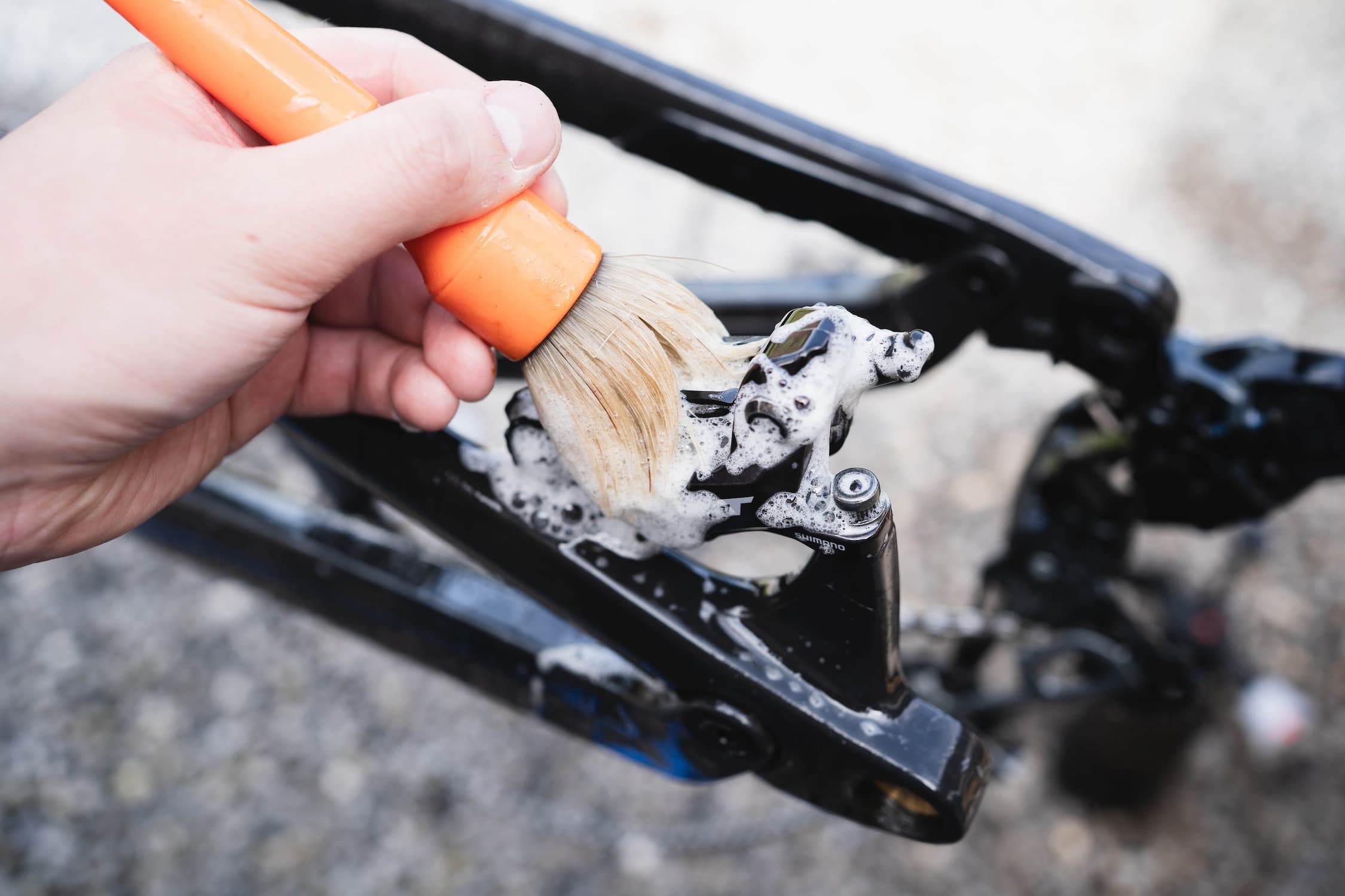 Wash shimano xt brake
